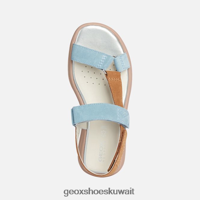 Geox BLL84T37 Spherica Ec5W Woman Light Sky/Camel