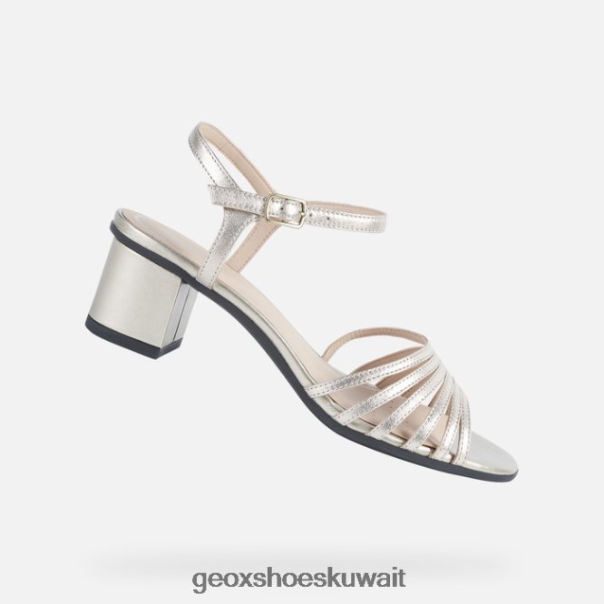 Geox BLL84T433 Aurely 50 Woman Champagne