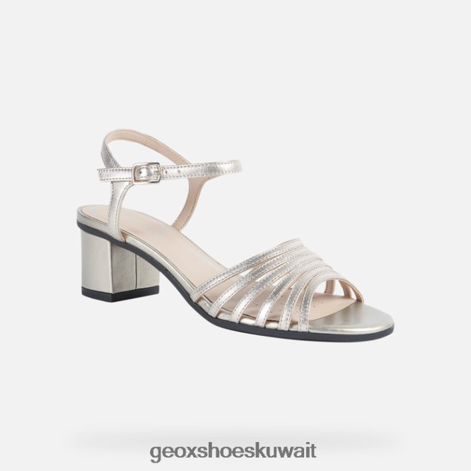 Geox BLL84T433 Aurely 50 Woman Champagne