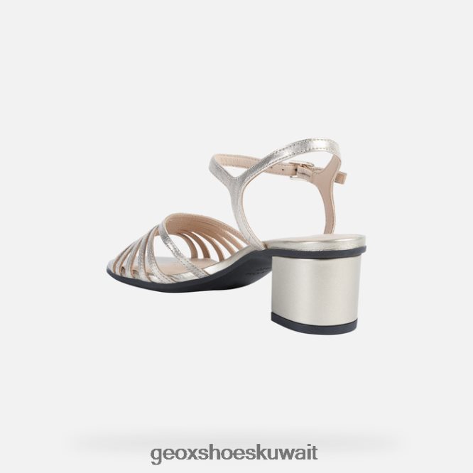 Geox BLL84T433 Aurely 50 Woman Champagne