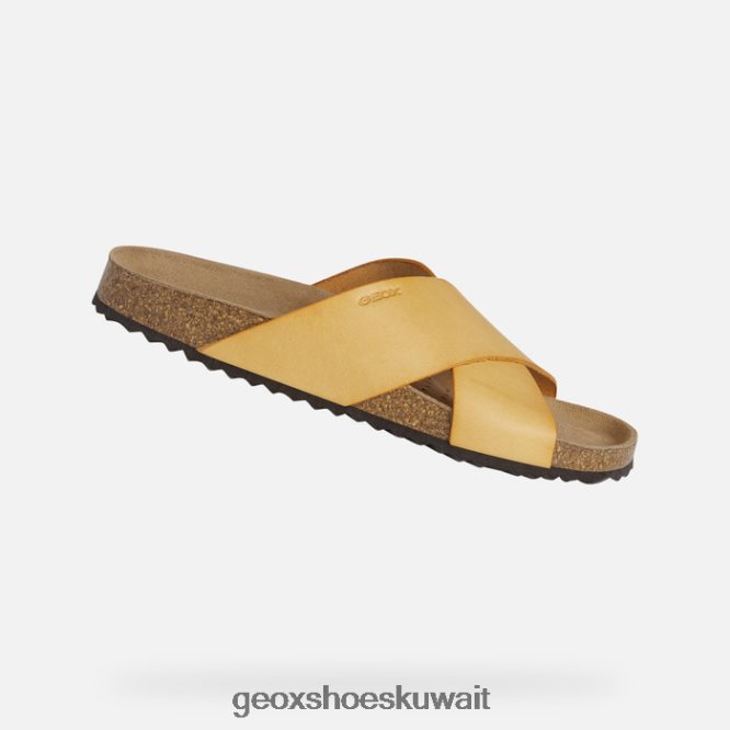 Geox BLL84T439 Brionia Woman Dark Yellow