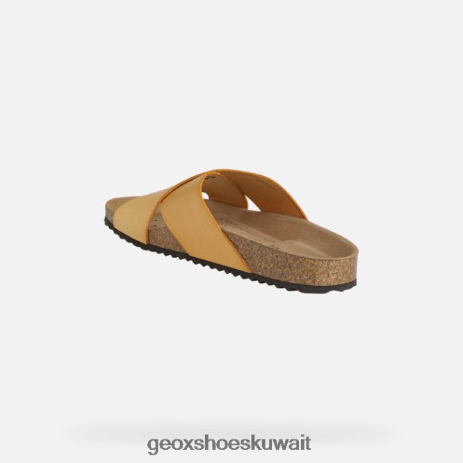 Geox BLL84T439 Brionia Woman Dark Yellow