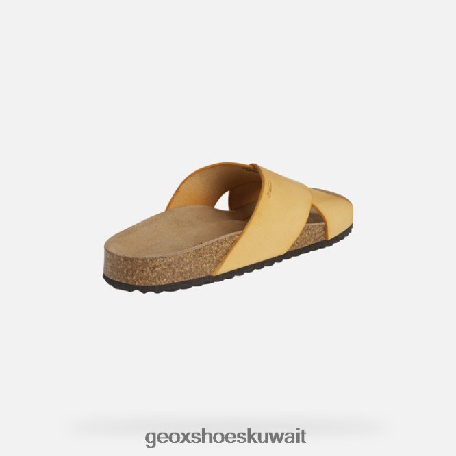 Geox BLL84T439 Brionia Woman Dark Yellow