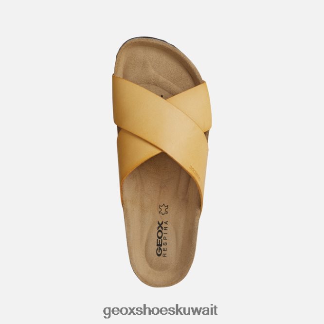Geox BLL84T439 Brionia Woman Dark Yellow