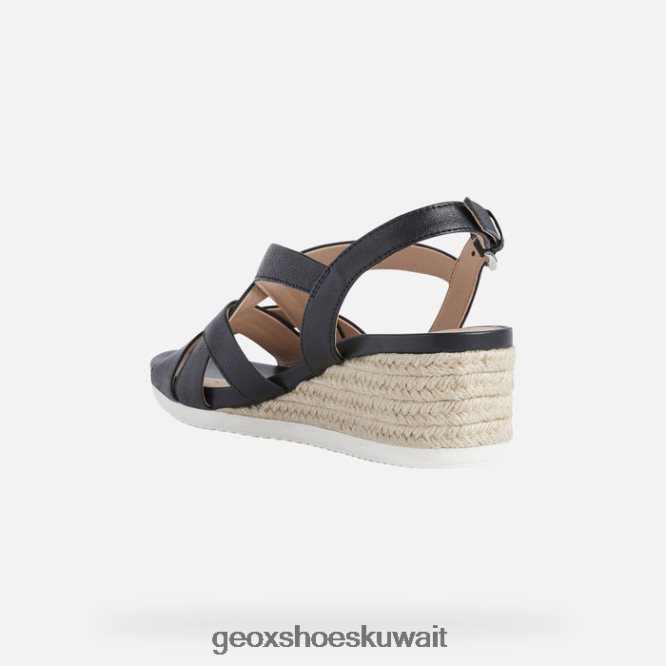Geox BLL84T454 Ischia Corda Woman Black