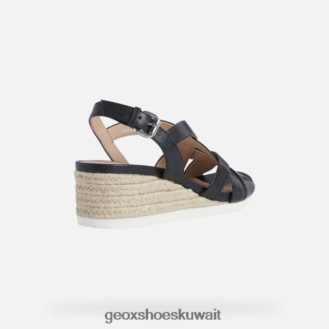 Geox BLL84T454 Ischia Corda Woman Black