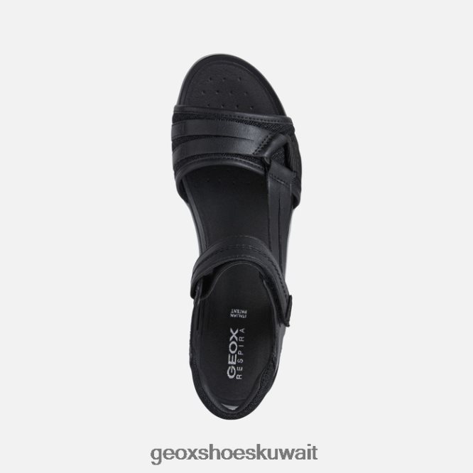 Geox BLL84T458 Sandal Vega Woman Black