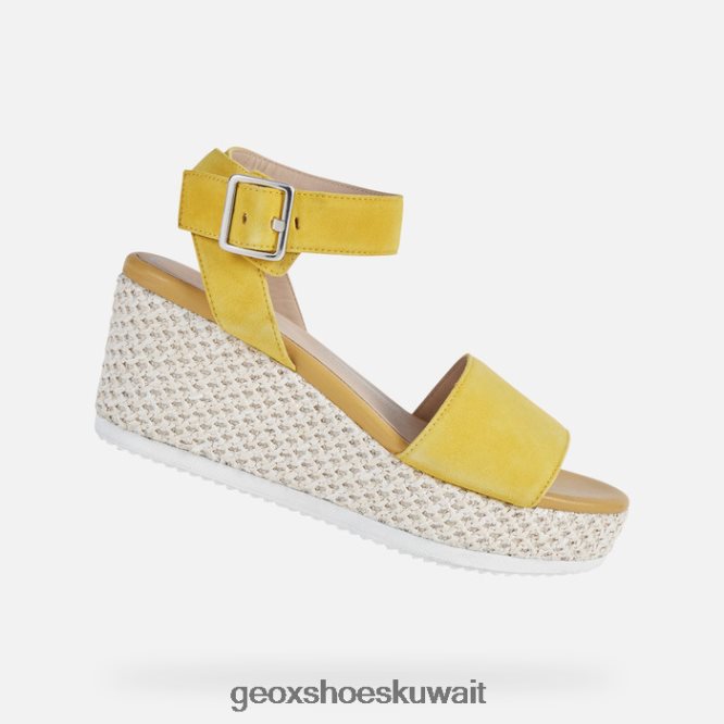 Geox BLL84T460 Lipari Woman Dark Yellow