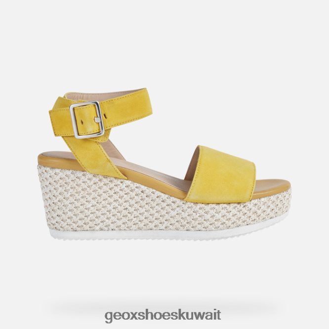 Geox BLL84T460 Lipari Woman Dark Yellow