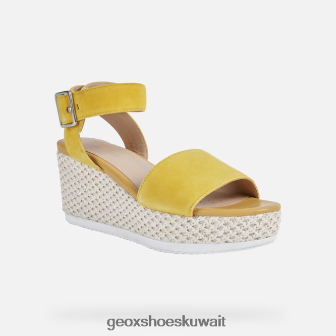 Geox BLL84T460 Lipari Woman Dark Yellow