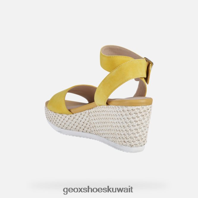 Geox BLL84T460 Lipari Woman Dark Yellow