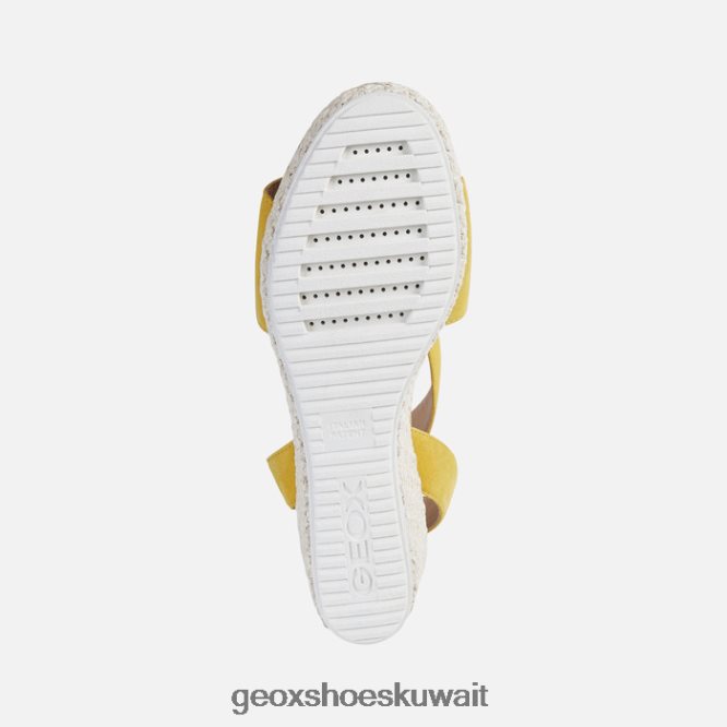 Geox BLL84T460 Lipari Woman Dark Yellow