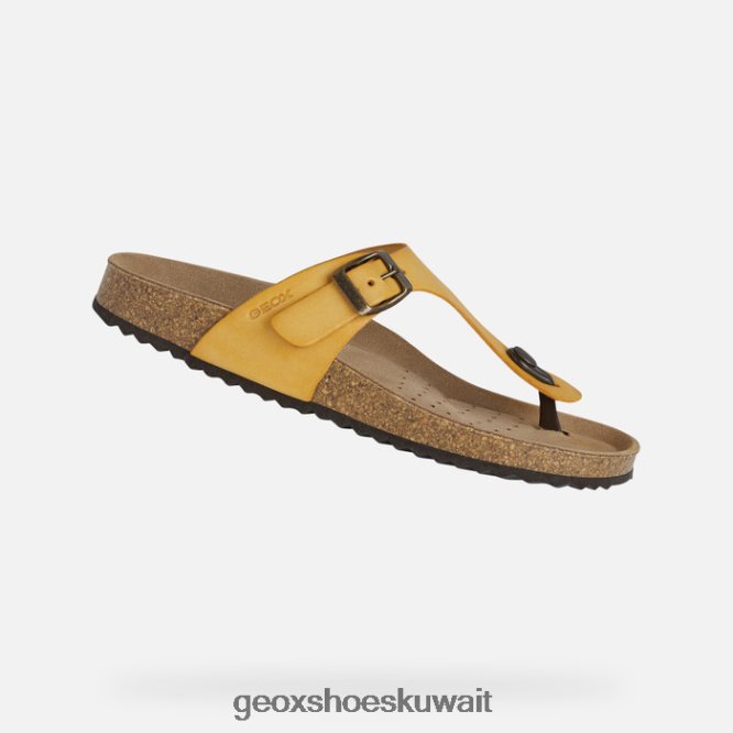 Geox BLL84T495 Brionia Woman Dark Yellow