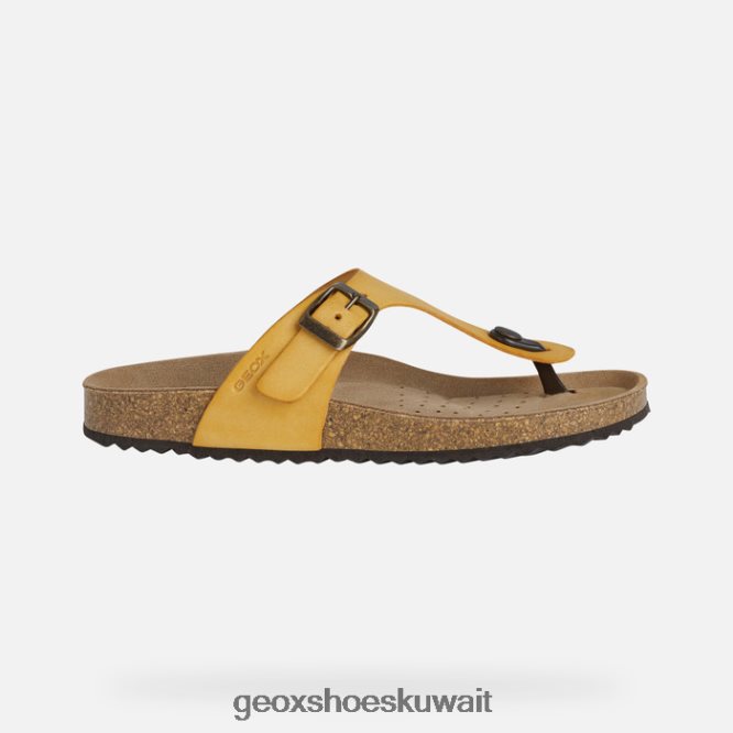Geox BLL84T495 Brionia Woman Dark Yellow