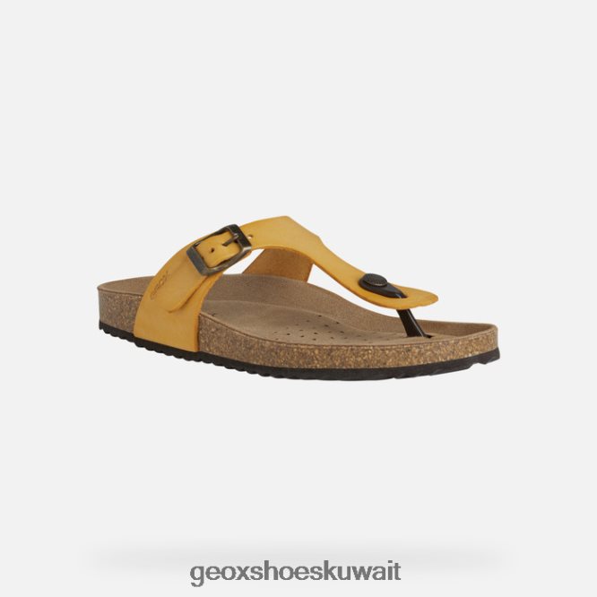 Geox BLL84T495 Brionia Woman Dark Yellow