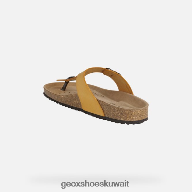 Geox BLL84T495 Brionia Woman Dark Yellow