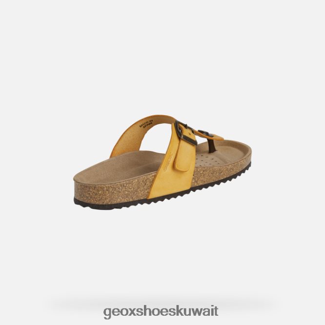 Geox BLL84T495 Brionia Woman Dark Yellow