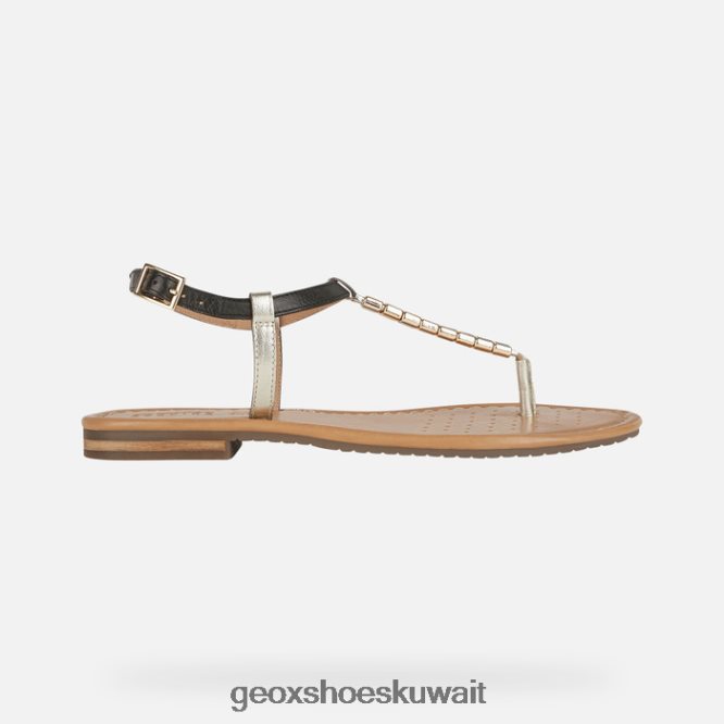 Geox BLL84T519 Sozy S Woman Black/Light Gold