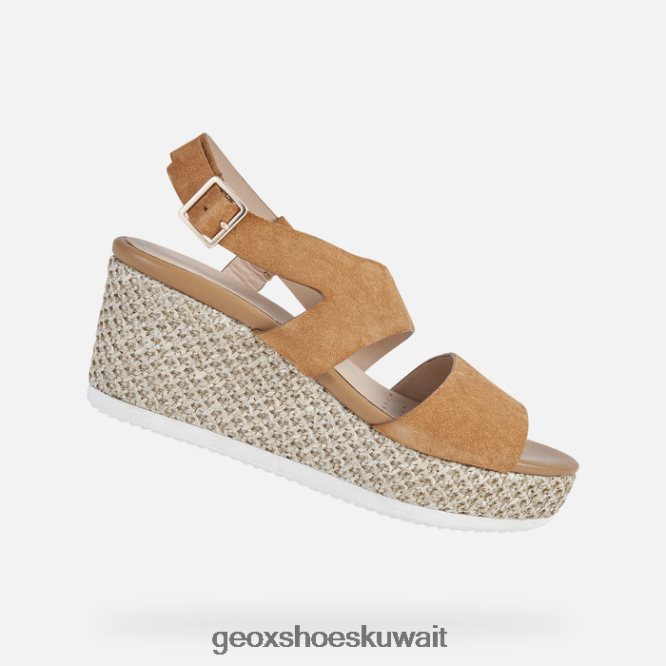 Geox BLL84T534 Lipari Woman Cognac