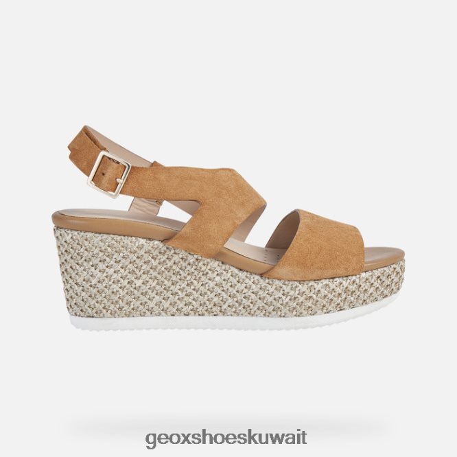 Geox BLL84T534 Lipari Woman Cognac
