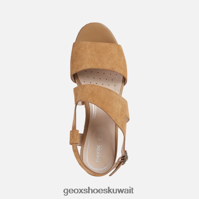 Geox BLL84T534 Lipari Woman Cognac