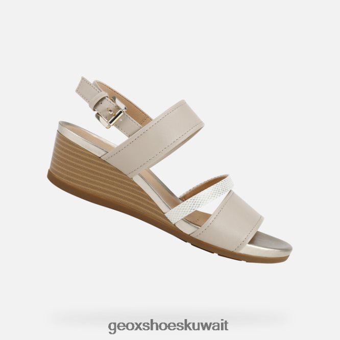 Geox BLL84T542 Marykarmen Woman Beige/Light Gold