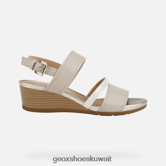 Geox BLL84T542 Marykarmen Woman Beige/Light Gold