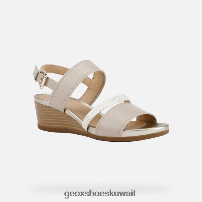 Geox BLL84T542 Marykarmen Woman Beige/Light Gold