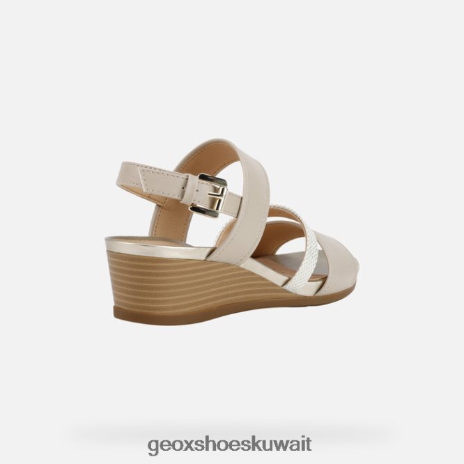 Geox BLL84T542 Marykarmen Woman Beige/Light Gold