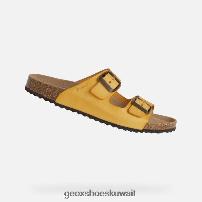 Geox BLL84T563 Brionia Woman Dark Yellow