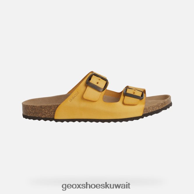 Geox BLL84T563 Brionia Woman Dark Yellow
