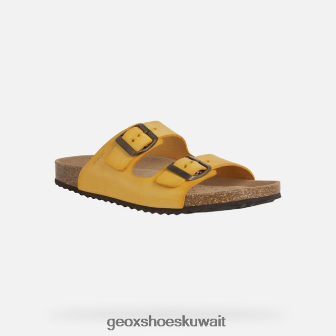 Geox BLL84T563 Brionia Woman Dark Yellow