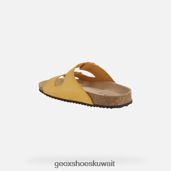 Geox BLL84T563 Brionia Woman Dark Yellow