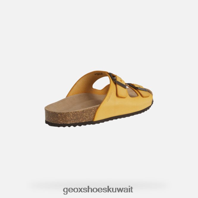 Geox BLL84T563 Brionia Woman Dark Yellow