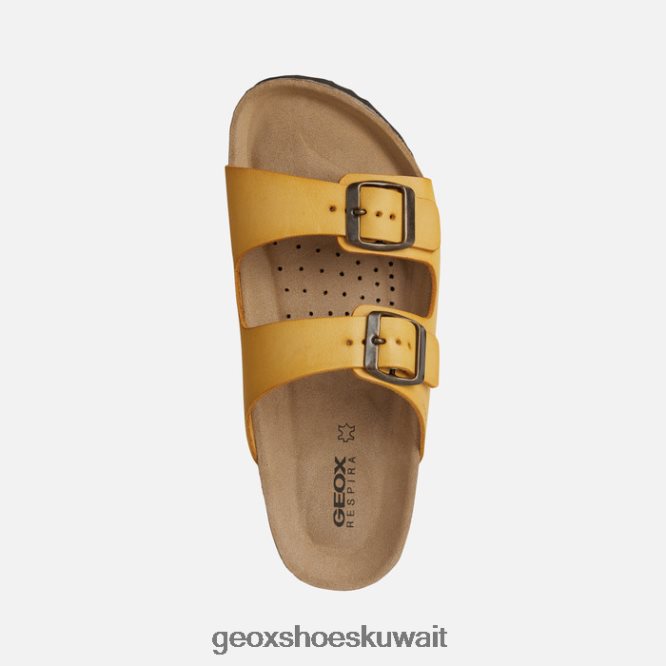 Geox BLL84T563 Brionia Woman Dark Yellow