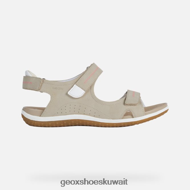 Geox BLL84T56 Sandal Vega Woman Taupe