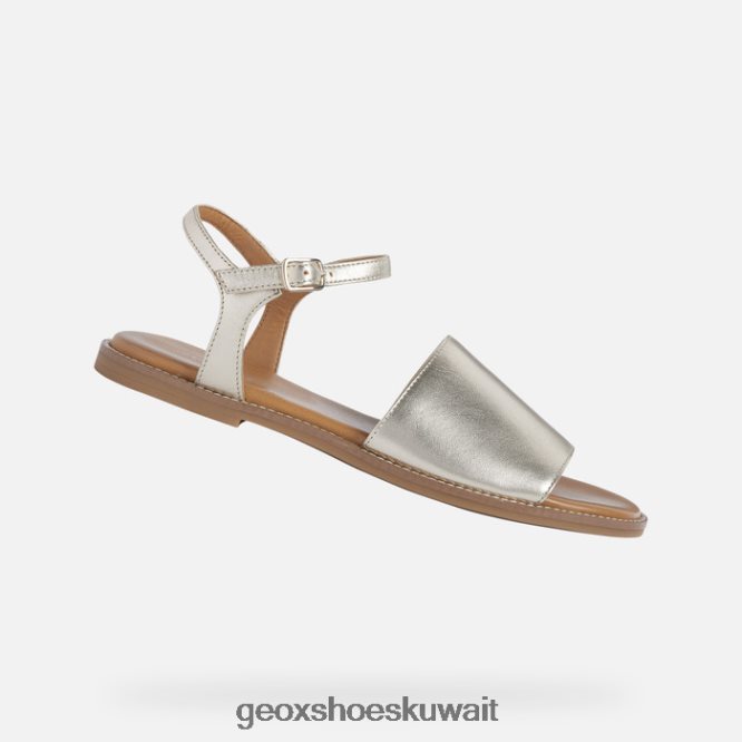 Geox BLL84T578 Naileen Woman Light Gold