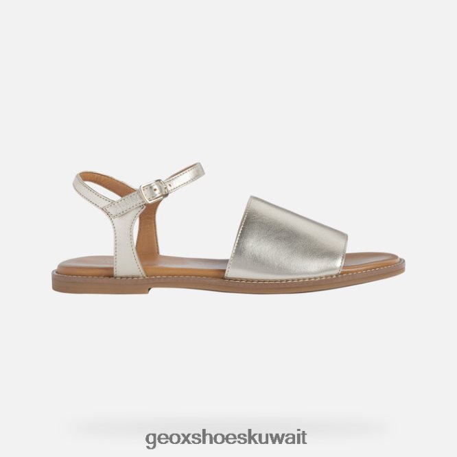 Geox BLL84T578 Naileen Woman Light Gold