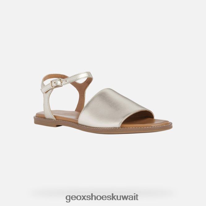 Geox BLL84T578 Naileen Woman Light Gold
