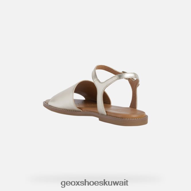 Geox BLL84T578 Naileen Woman Light Gold