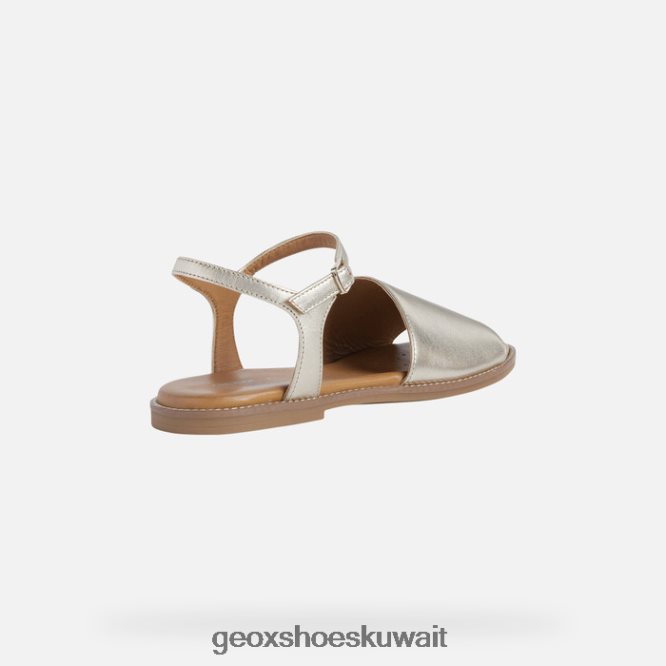 Geox BLL84T578 Naileen Woman Light Gold