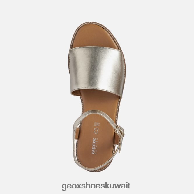 Geox BLL84T578 Naileen Woman Light Gold