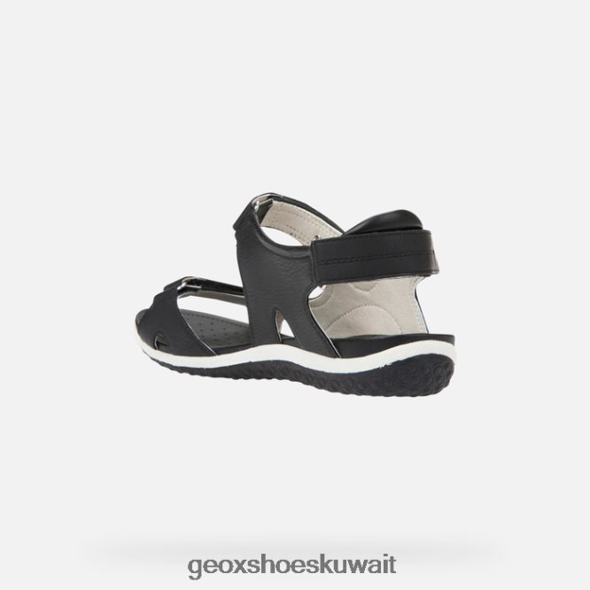 Geox BLL84T57 Sandal Vega Woman Black