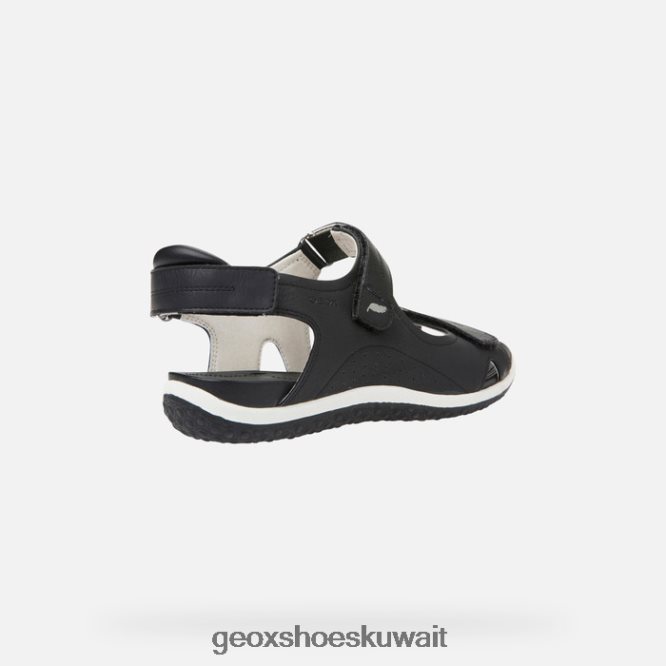 Geox BLL84T57 Sandal Vega Woman Black