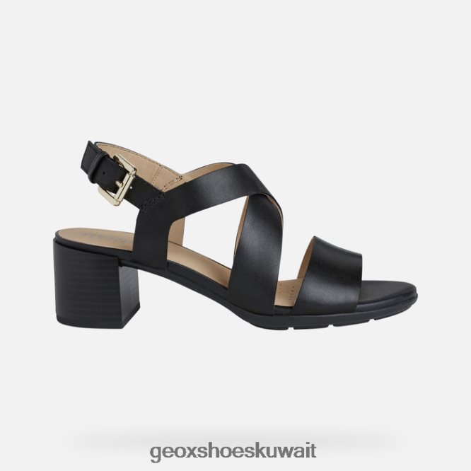Geox BLL84T588 Marykarmen Mid Sandal Woman Black