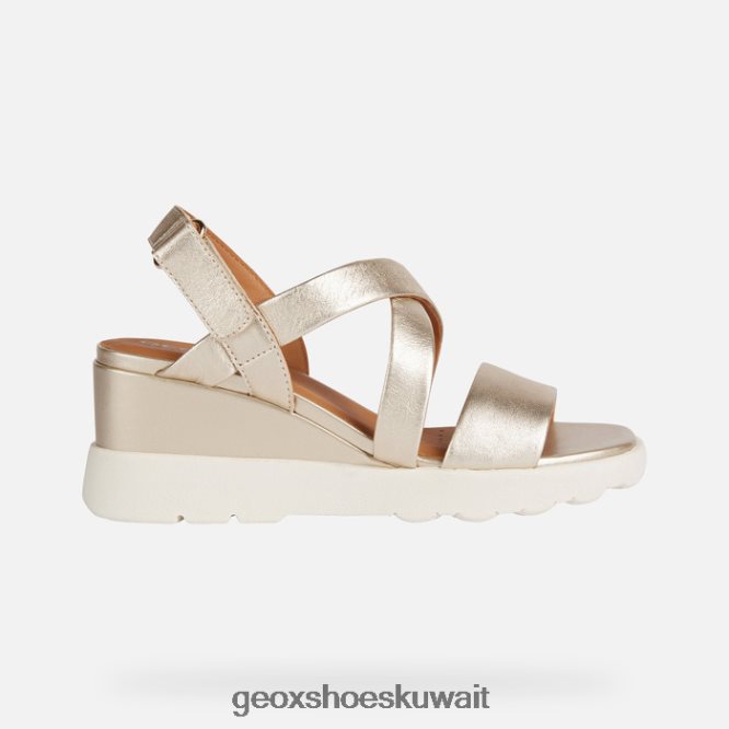 Geox BLL84T87 Spherica Ec6 Woman Light Gold