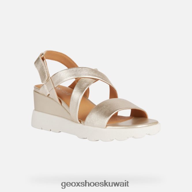 Geox BLL84T87 Spherica Ec6 Woman Light Gold
