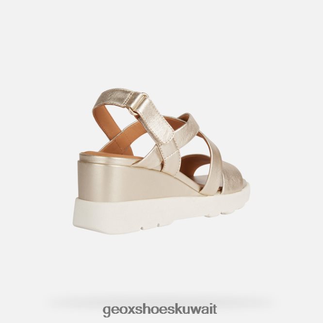Geox BLL84T87 Spherica Ec6 Woman Light Gold