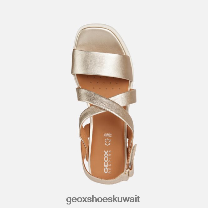 Geox BLL84T87 Spherica Ec6 Woman Light Gold