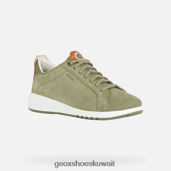 Geox BLL84T103 Aerantis Woman Pistachio/Camel